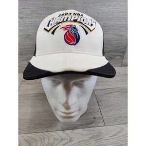 Detroit Pistons Hat Cap Reebok 2004 NBA Finals Champions Locker Room Edition